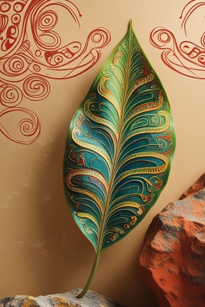 A Leaf & A Rock