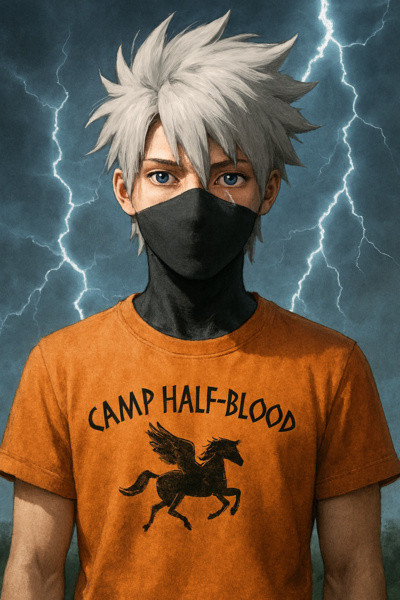 The Copy Ninja of Camp Half-blood | (Kakashi Hatake insert as Luke Castellan)