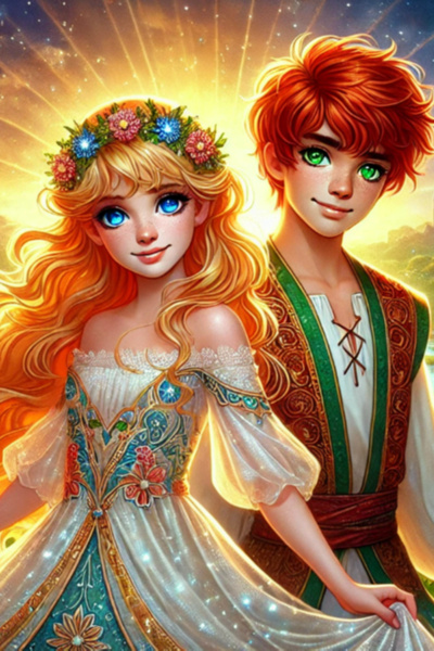 "Lunaria Svet: The Journey of a Princess and a Prince"